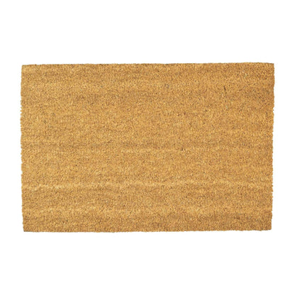 90cm x 60cm Brown Coir Door Mat