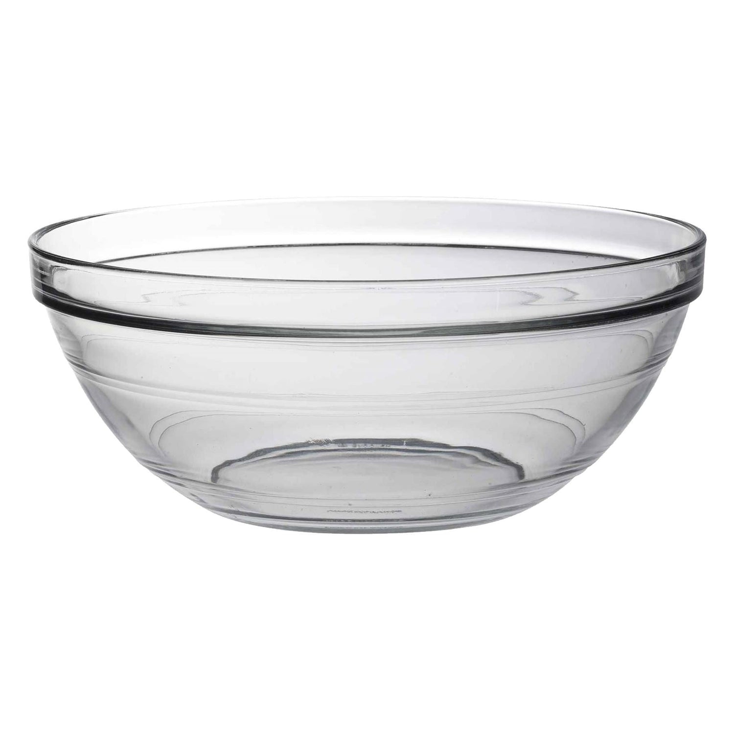 23cm Clear Lys Glass Nesting Mixing Bowl