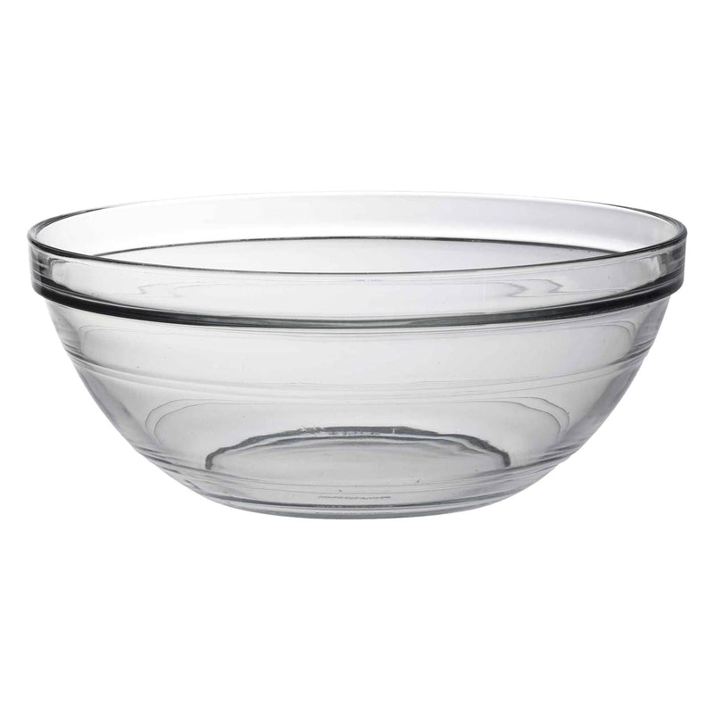 23cm Clear Lys Glass Nesting Mixing Bowl - By Duralex