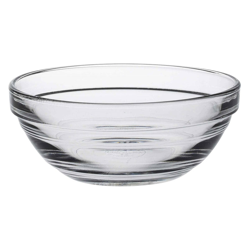10.5cm Clear Lys Glass Nesting Mixing Bowl - By Duralex