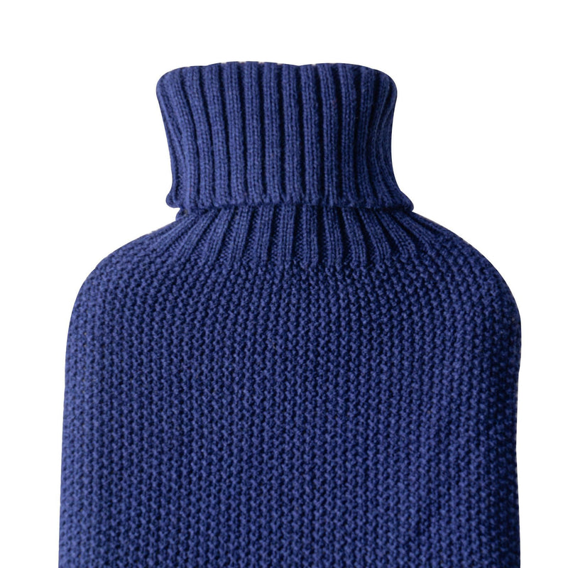 Knitted Hot Water Bottle Cover - By Nicola Spring