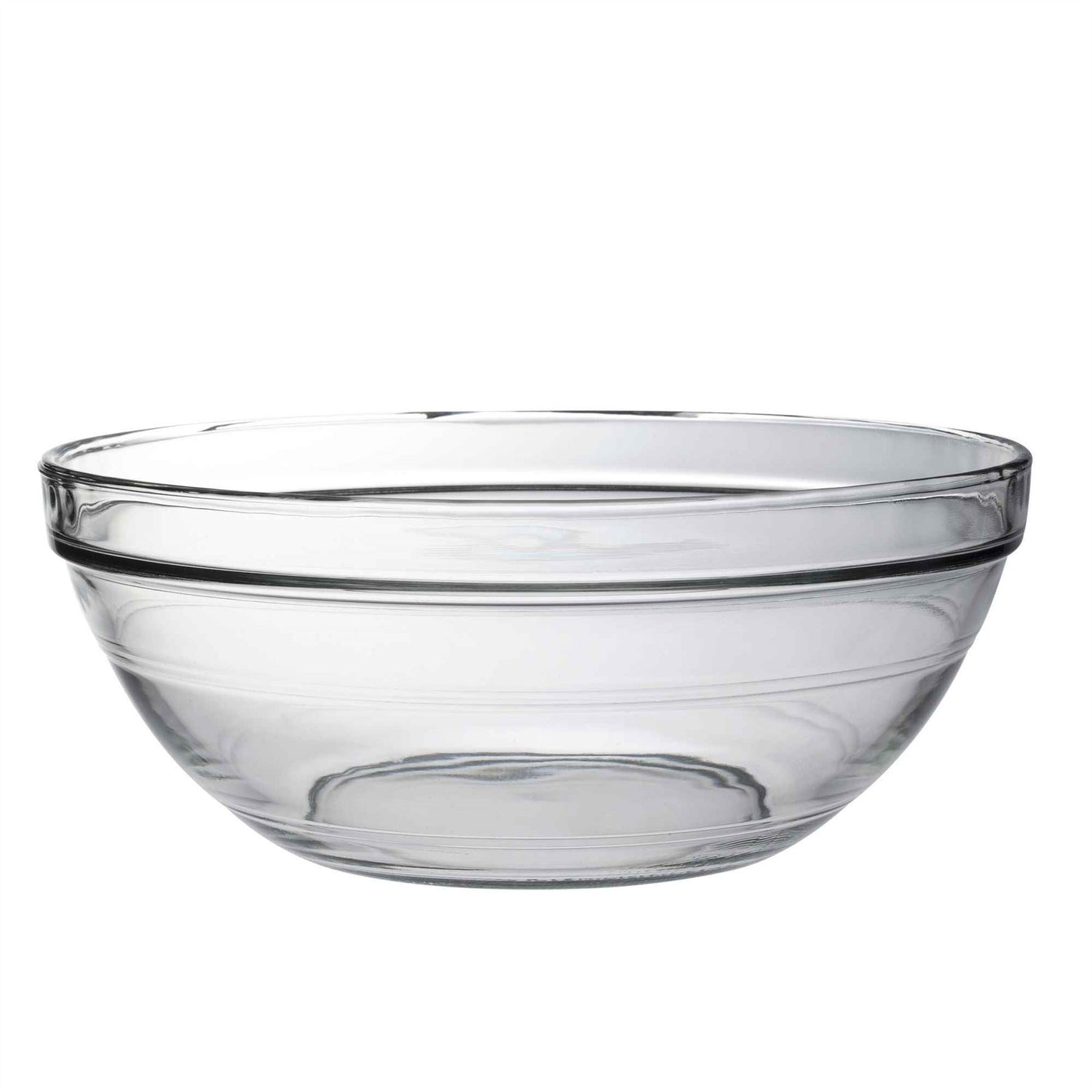 31cm Clear Lys Glass Nesting Mixing Bowl