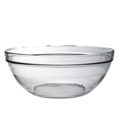 31cm Clear Lys Glass Nesting Mixing Bowl