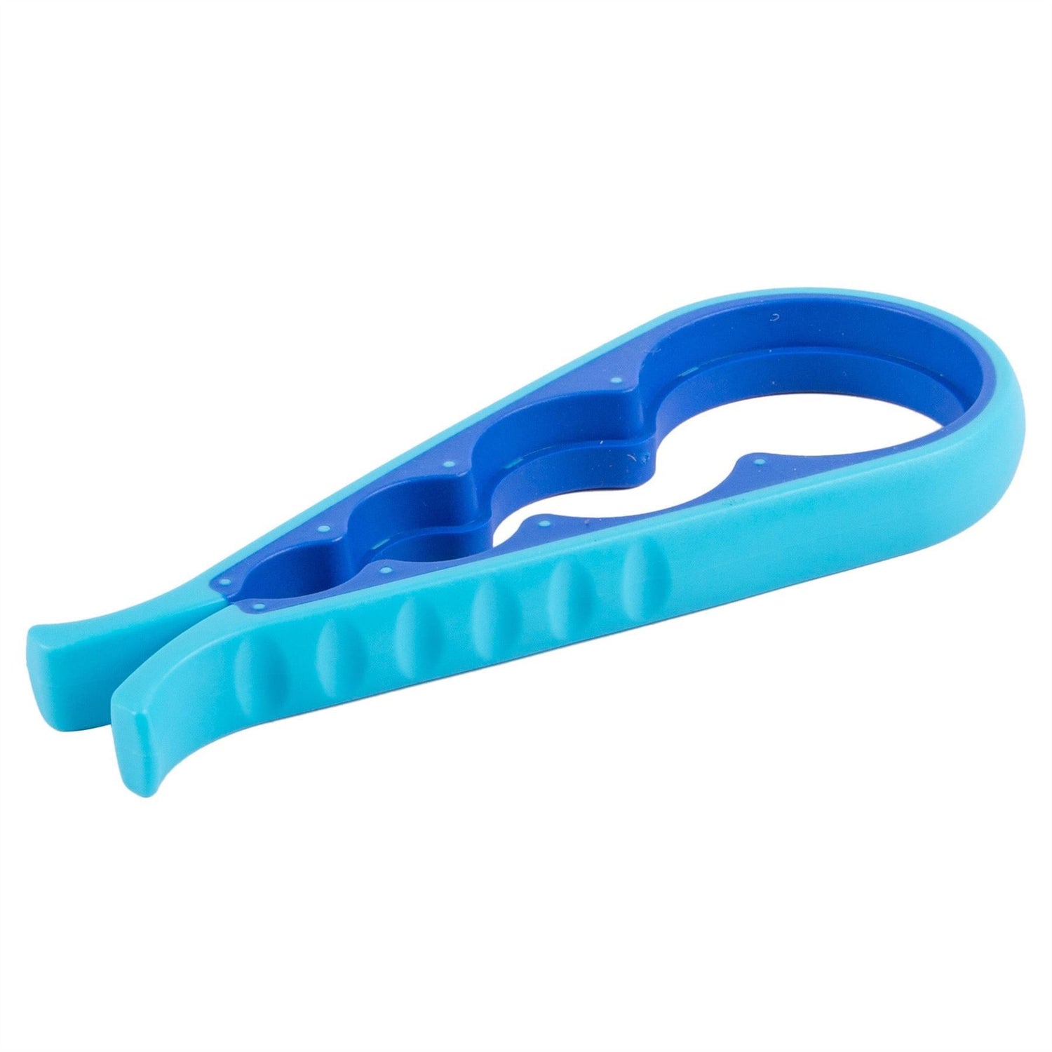 Blue 4-in-1 Plastic Multi Jar &amp; Bottle Opener - By Ashley