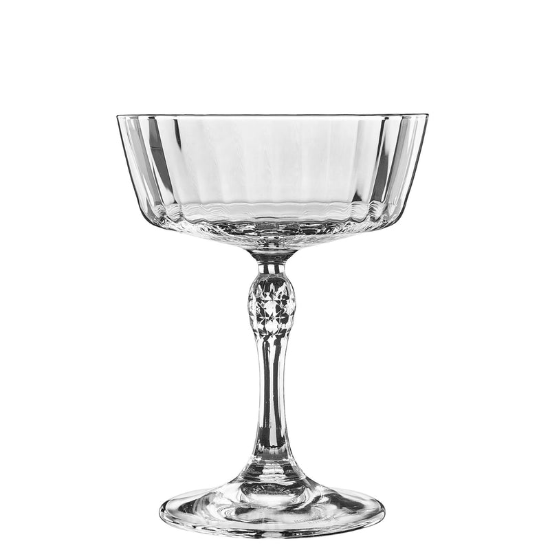 275ml America '20s Champagne Saucers - Pack of Six - By Bormioli Rocco