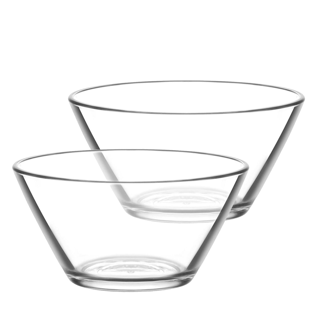 345ml Clear Vega Glass Bowls - Pack of Six