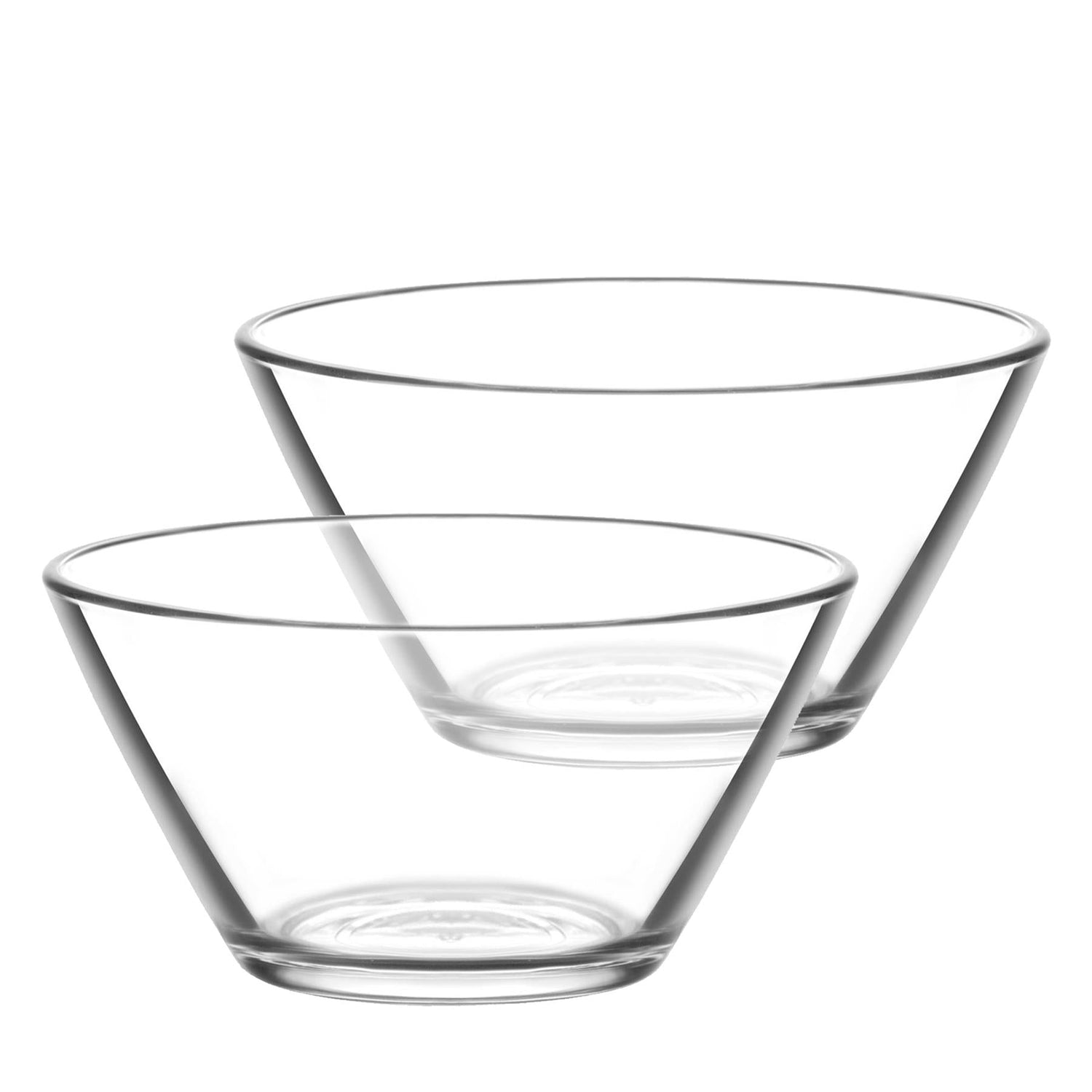 345ml Clear Vega Glass Bowls - Pack of Six