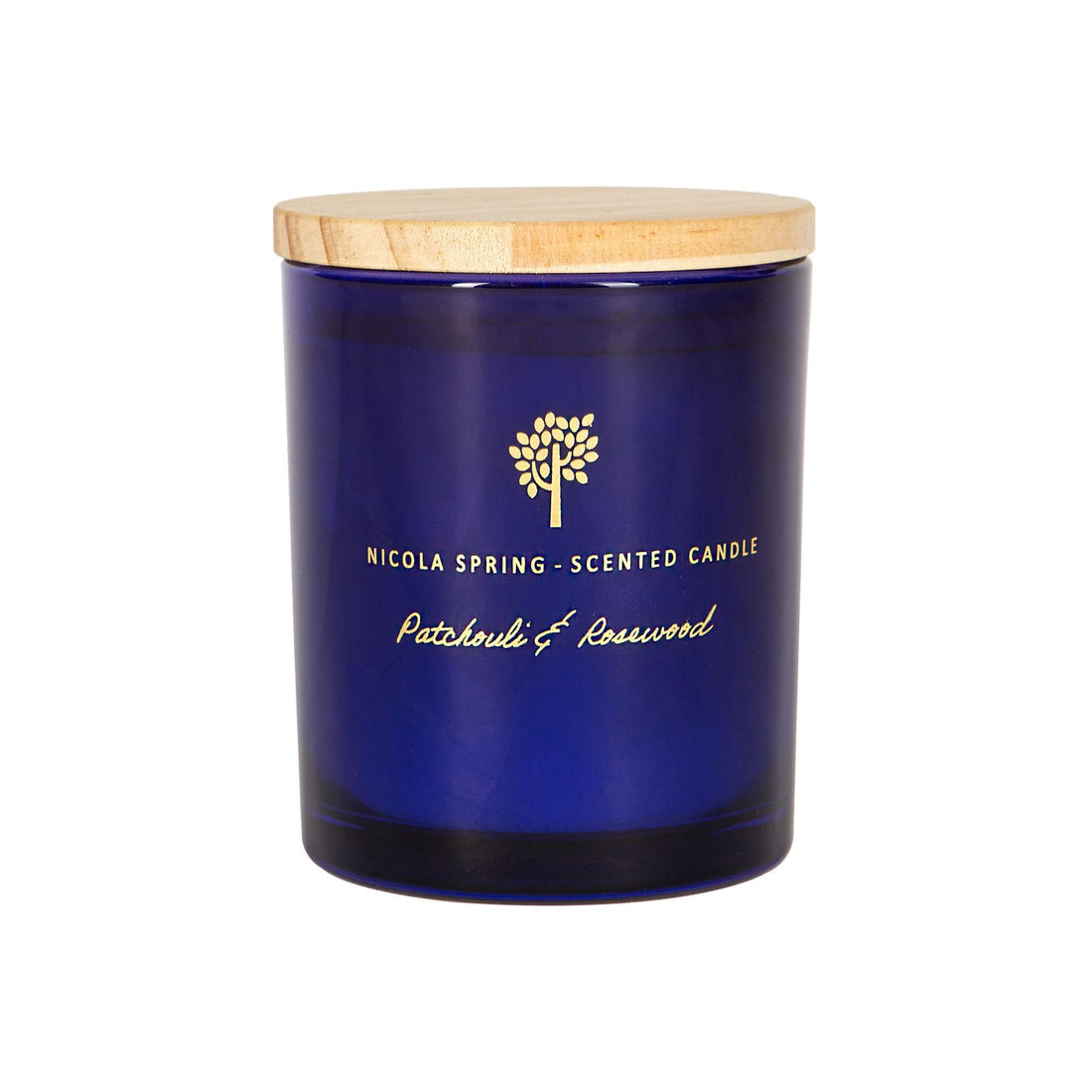 130g Patchouli & Rosewood Scented Soy Wax Candle