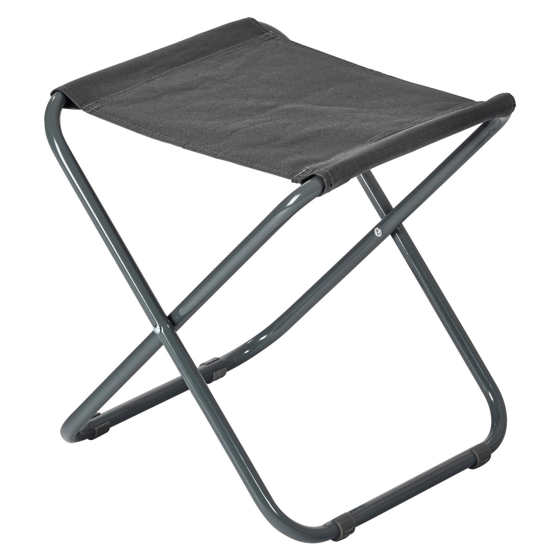 Grey Folding Canvas Camping Stool