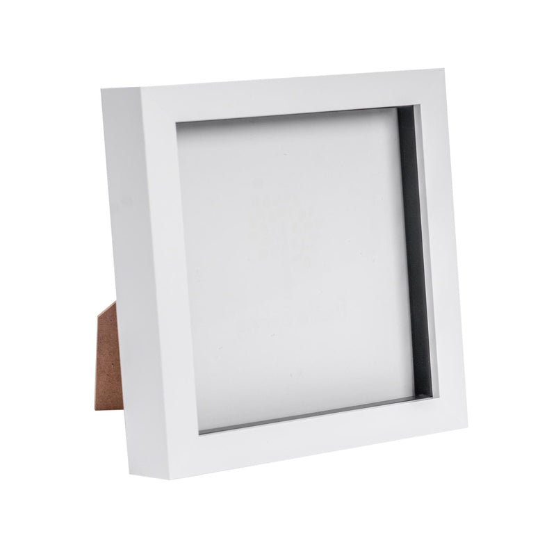 6" x 6" 3D Box Photo Frame with Black Spacer - By Nicola Spring