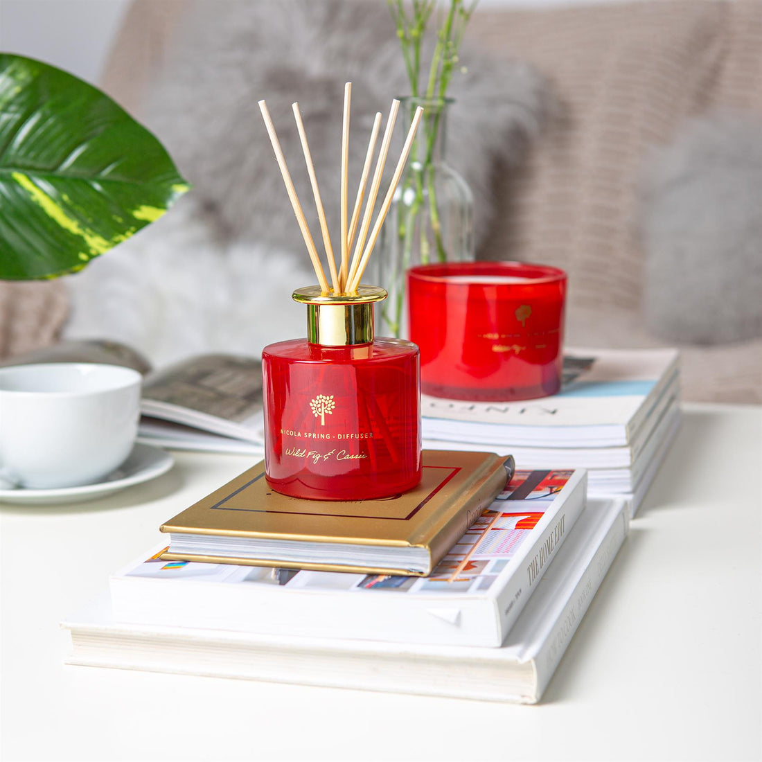 200ml Wild Fig & Cassis Scented Reed Diffuser