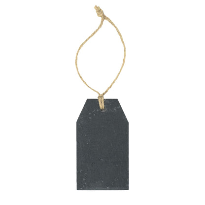 5cm x 9cm Slate Hanging Tags - Pack of Six