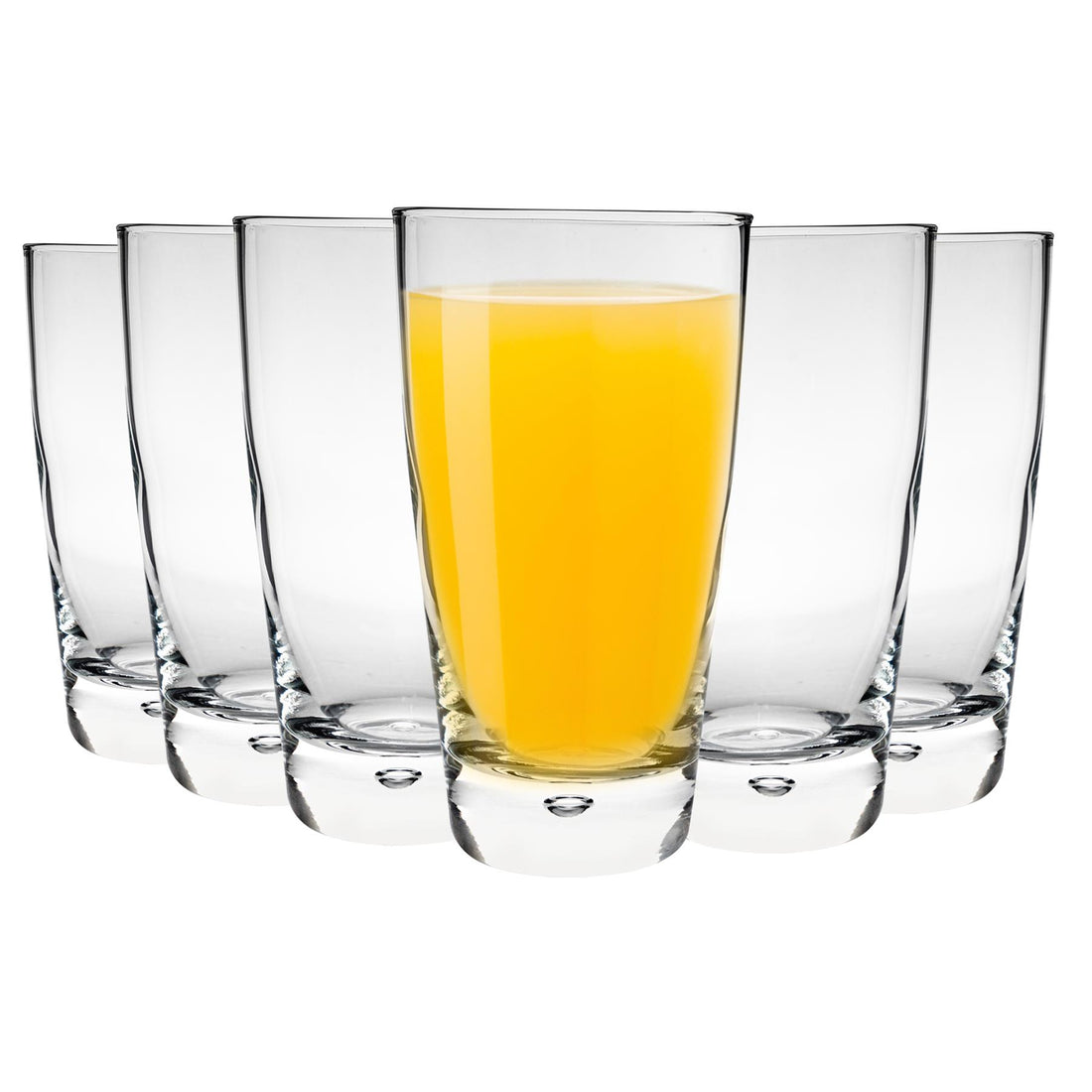 Bormioli Rocco Luna Highball Glasses - 340ml - Pack of 6