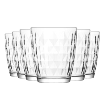 LAV Artemis Water Glasses - 340ml - Pack of 6