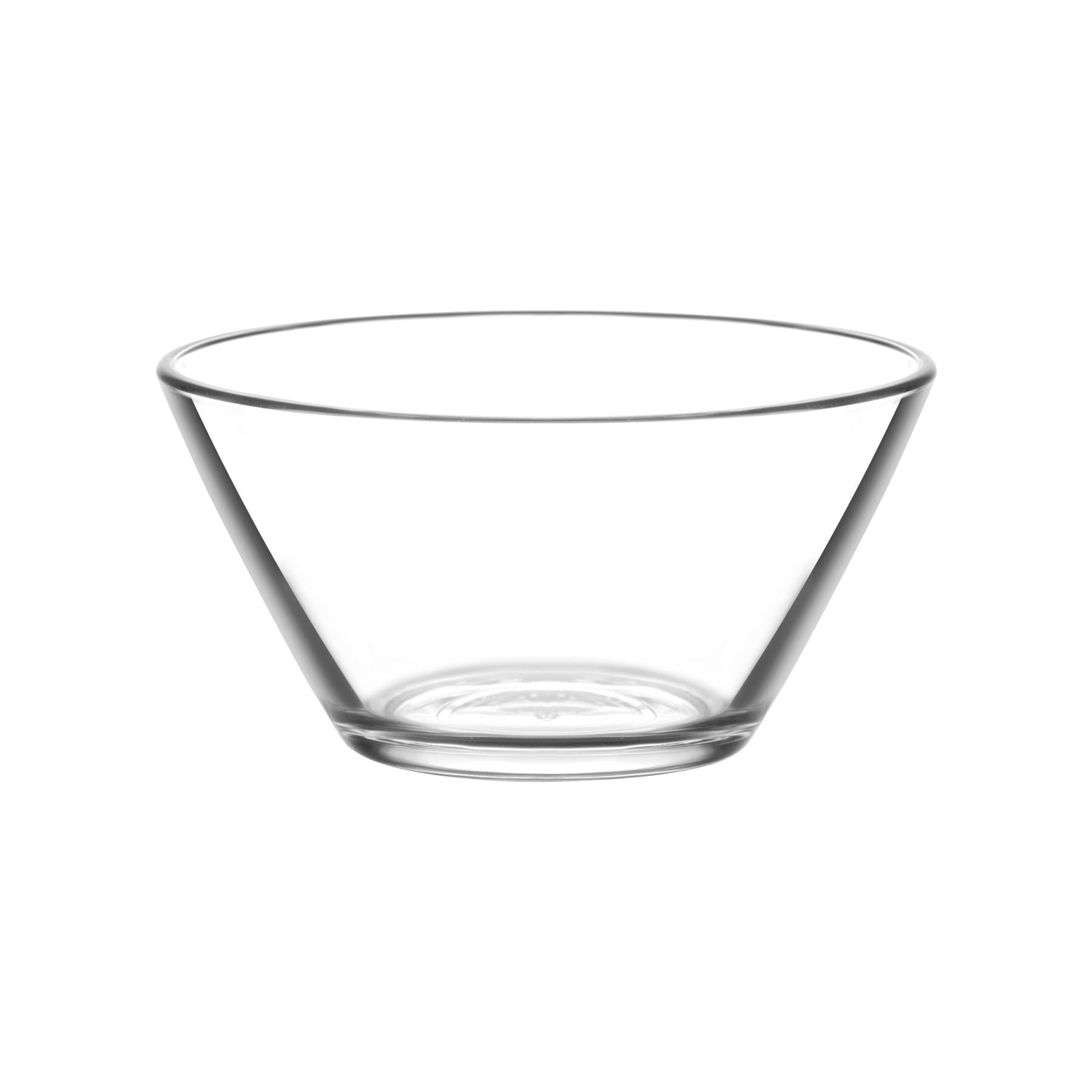 345ml Clear Vega Glass Bowls - Pack of Six