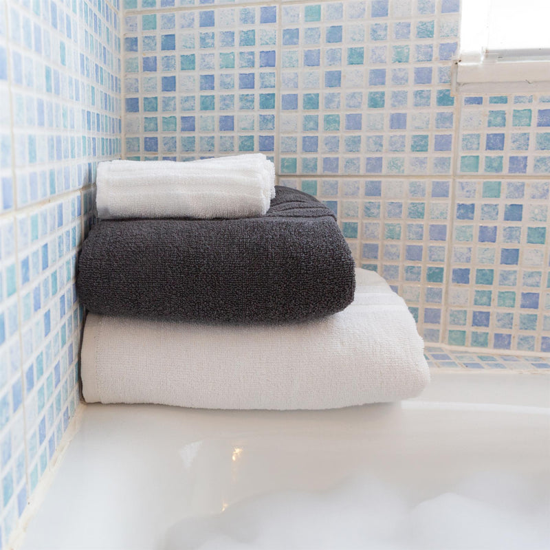 6pc 160cm x 90cm Cotton Towels Set - By Nicola Spring