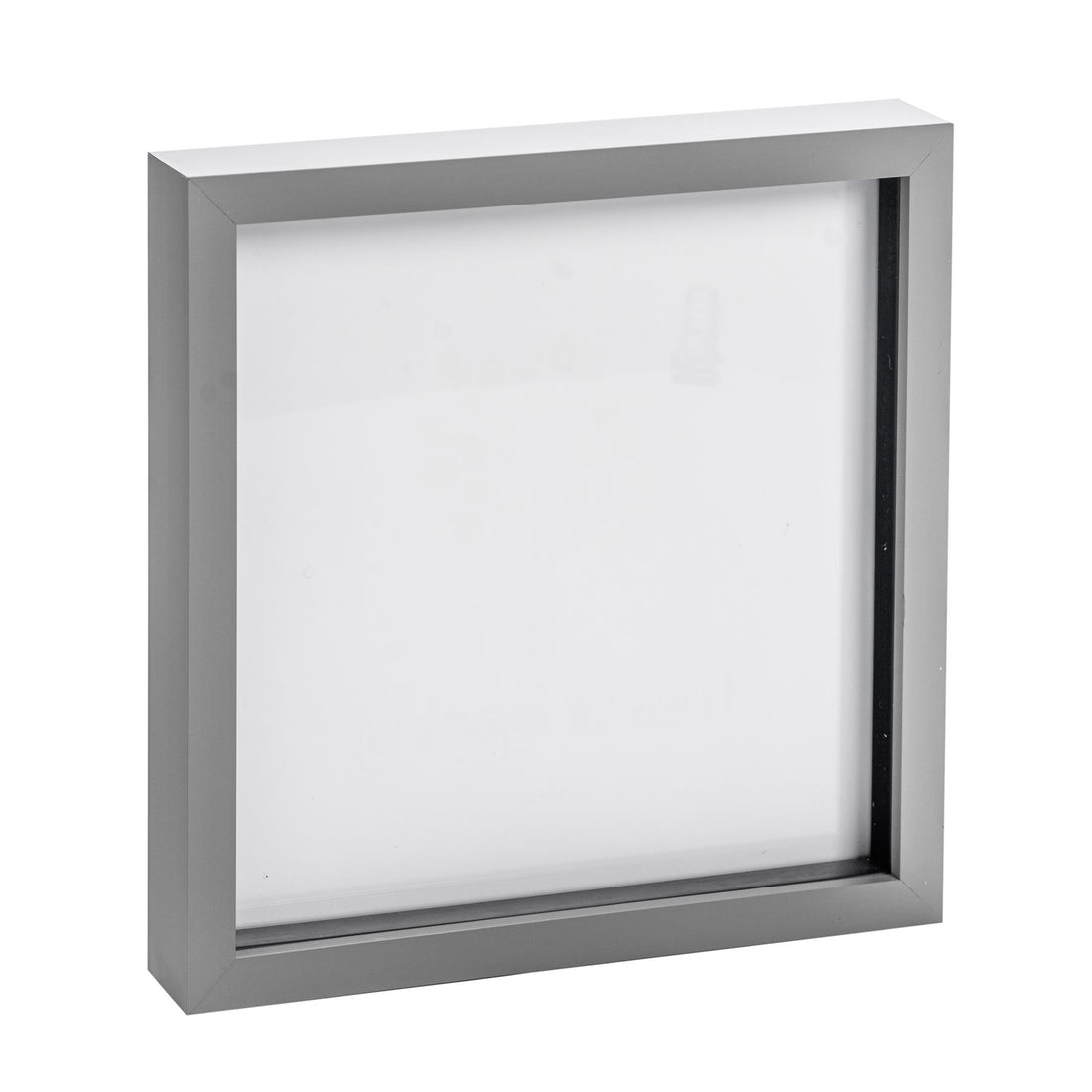 Grey 20" x 20" Shadow Box Photo Frame