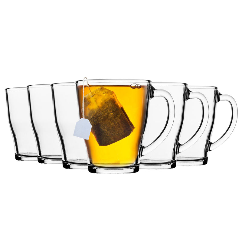 Duralex Set of 6 Cosy Tea and Coffee Glasses - 350ml
