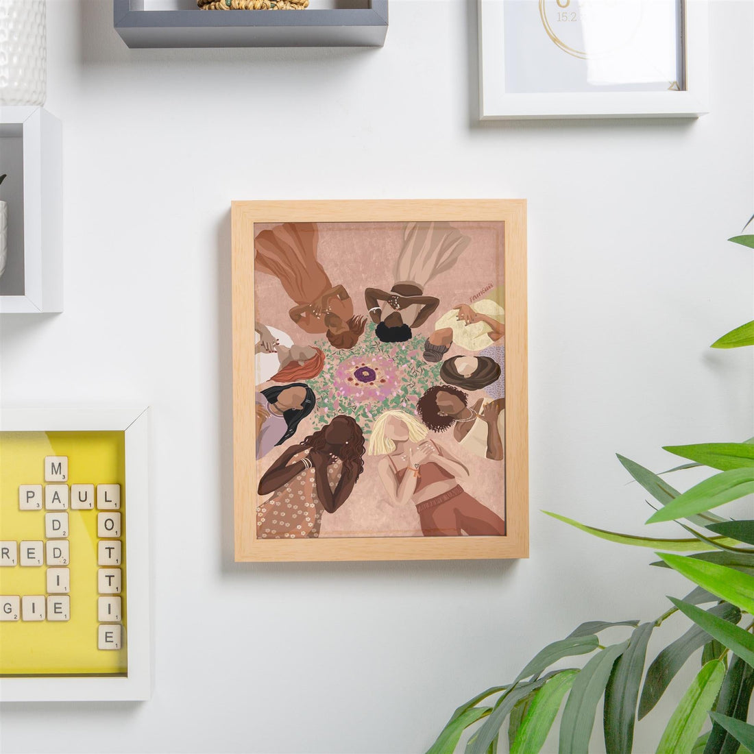 Light Wood 8" x 10" Shadow Box Photo Frame