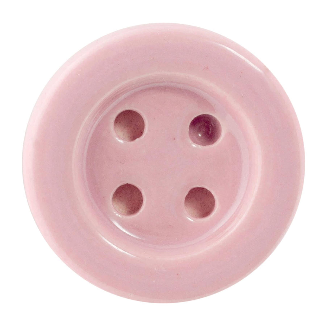 Pink 4.5cm Button Ceramic Cabinet Knob