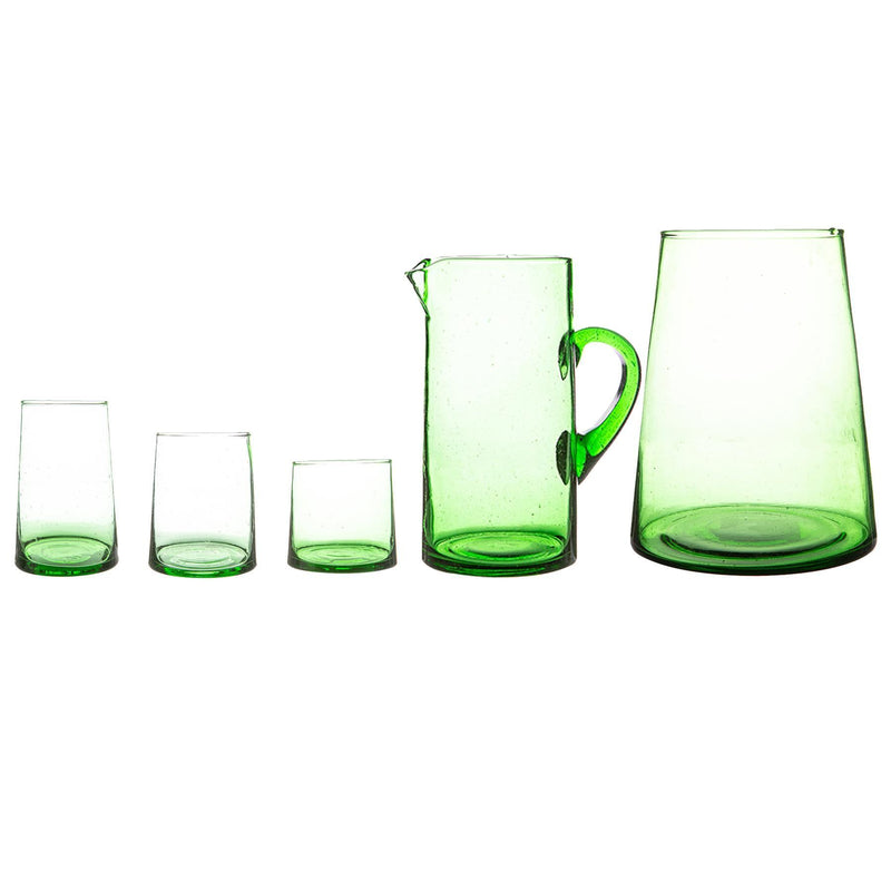 20pc Recycled Glassware Set - By Nicola Spring