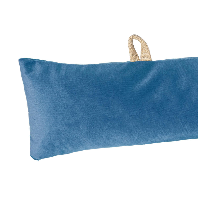 Velvet Draught Excluder - 80cm - By Nicola Spring