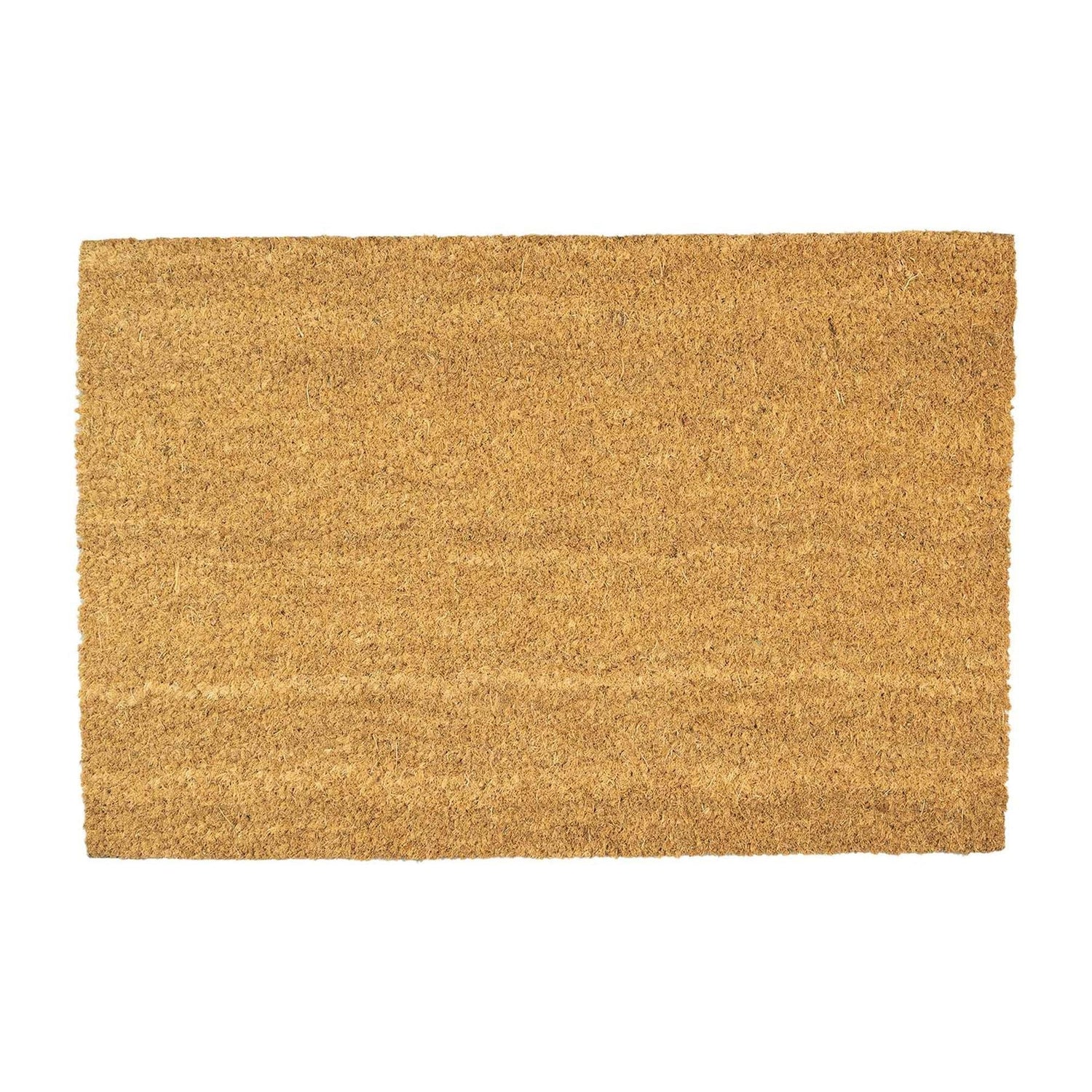 60cm x 40cm Brown Coir Door Mat