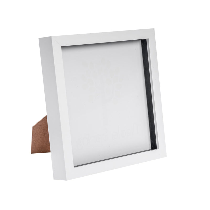 8" x 8" 3D Box Photo Frame with Black Spacer - By Nicola Spring