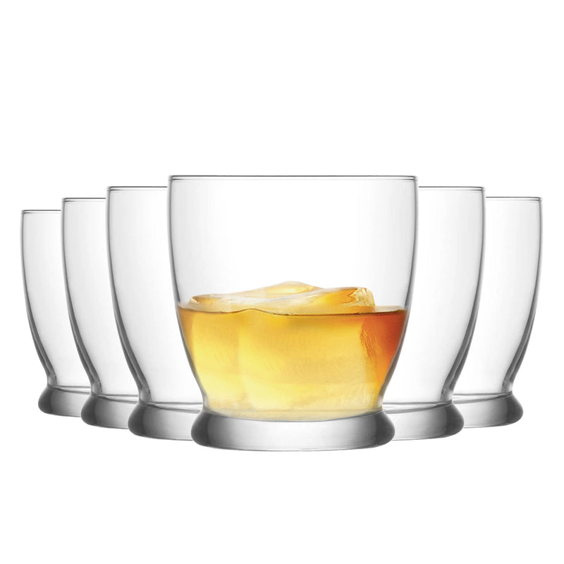 295ml Roma Whisky Glasses - Pack of Six - By LAV