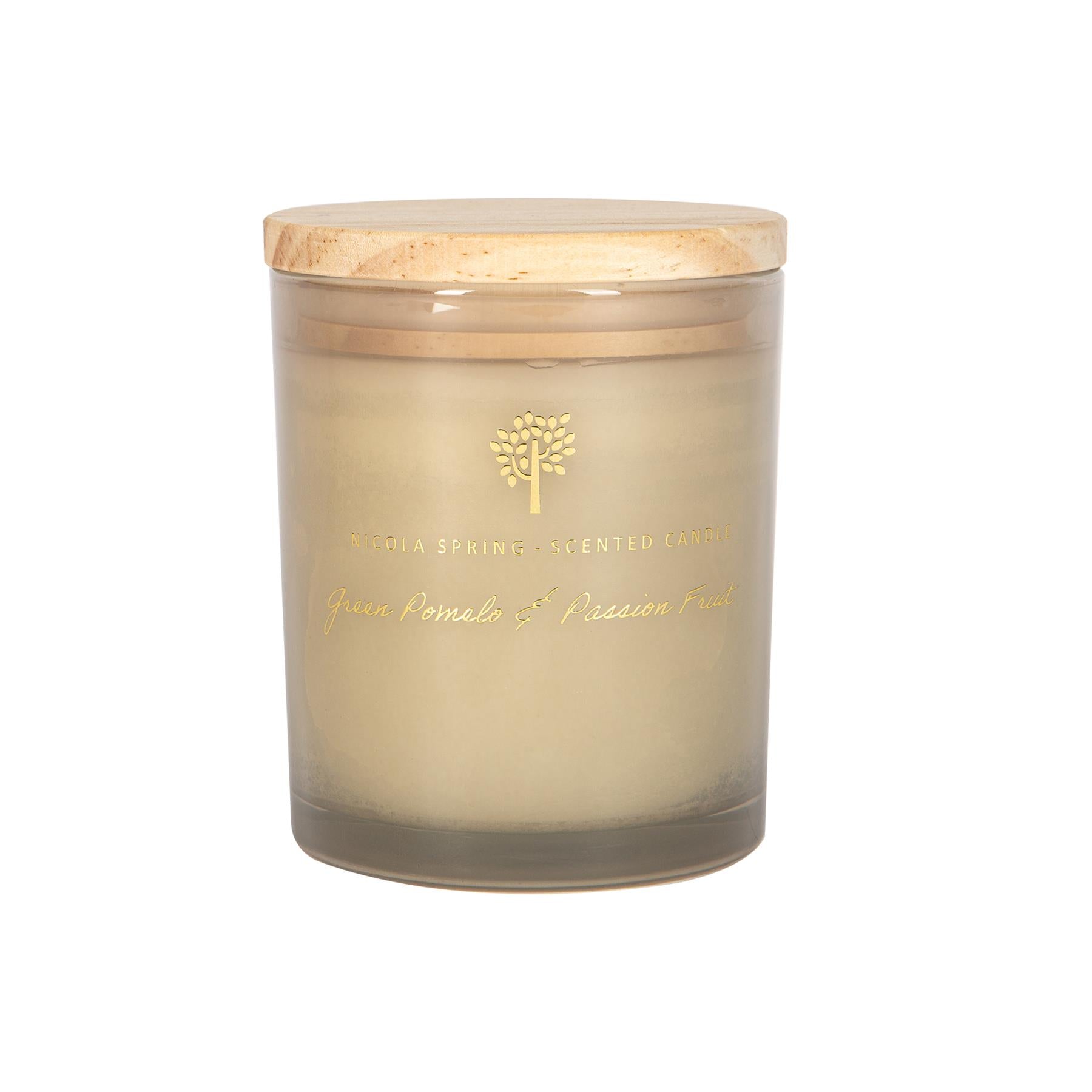 130g Green Pomelo &amp; Passion Fruit Scented Soy Wax Candle