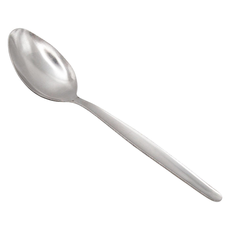 19cm Economy Stainless Steel Dessert Spoons - By Argon Tableware
