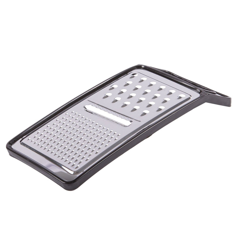24cm x 10.5cm 3-in-1 Stainless Steel Flat Grater - By Ashley