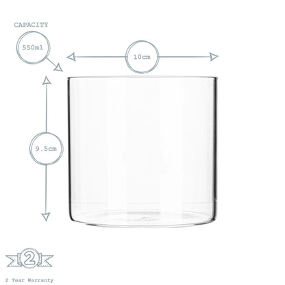 550ml Scandi Storage Jar