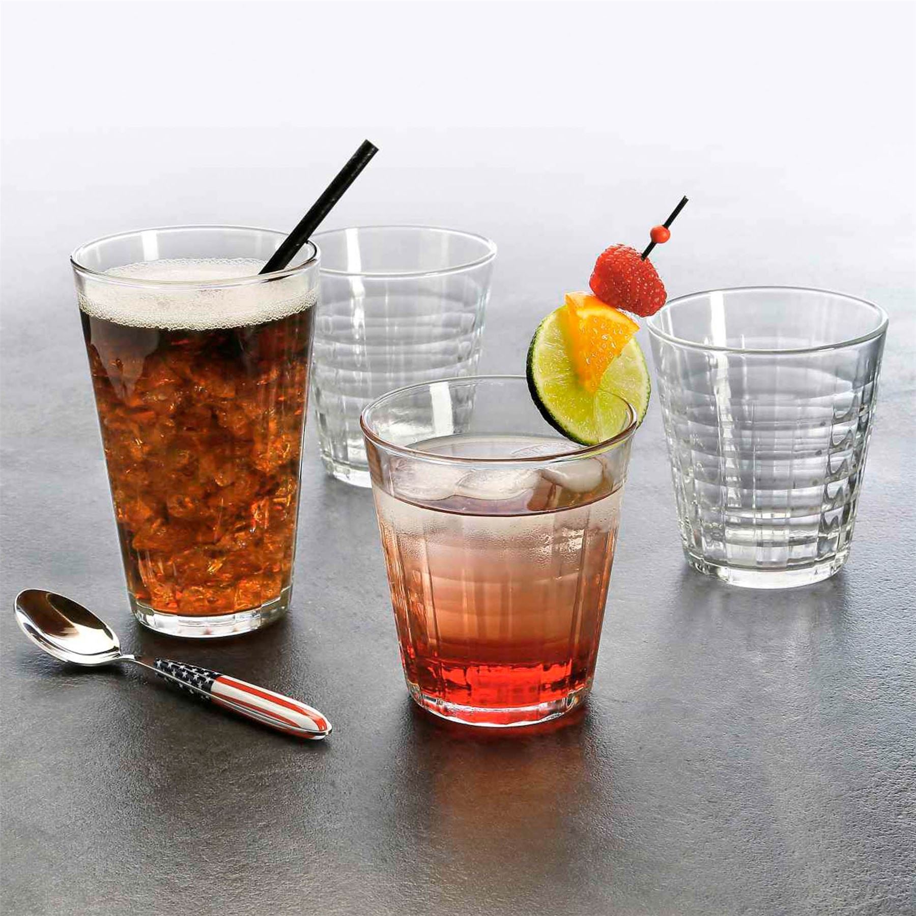 275ml Prisme Tumbler Glasses - Pack of Six