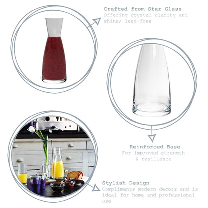 285ml Clear Ypsilon Glass Carafe