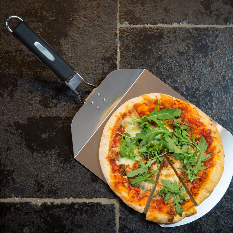 58cm Folding Stainless Steel Pizza Peel - By Argon Tableware
