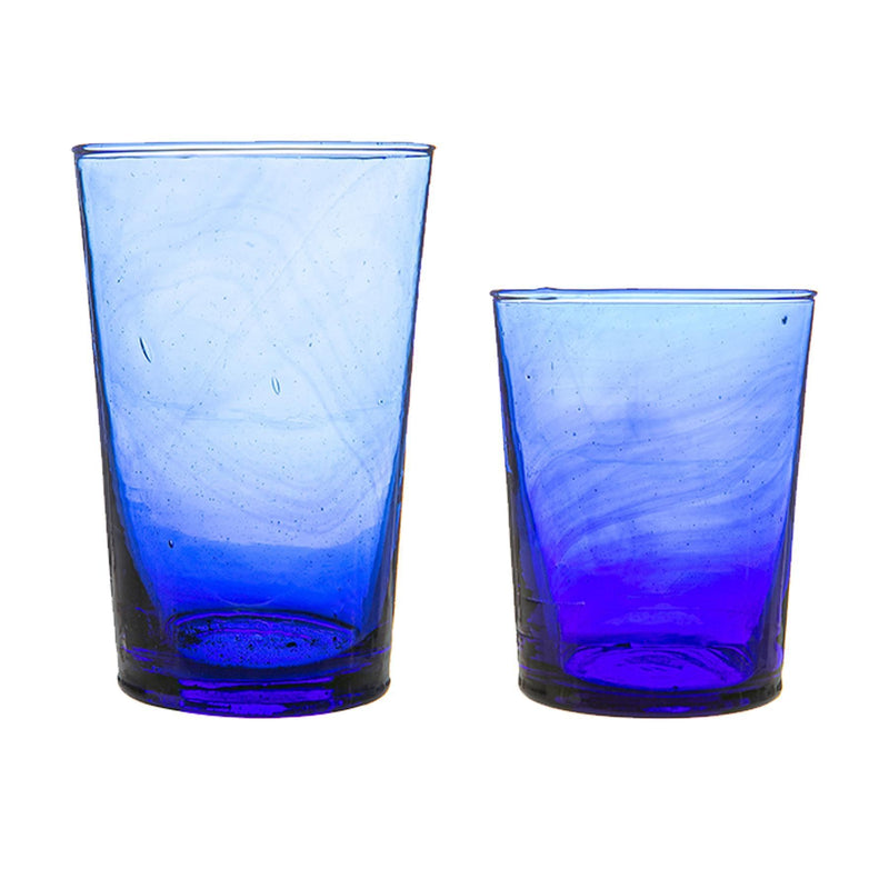 12pc Meknes Recycled Tumbler & Highball Glasses Set - By Nicola Spring