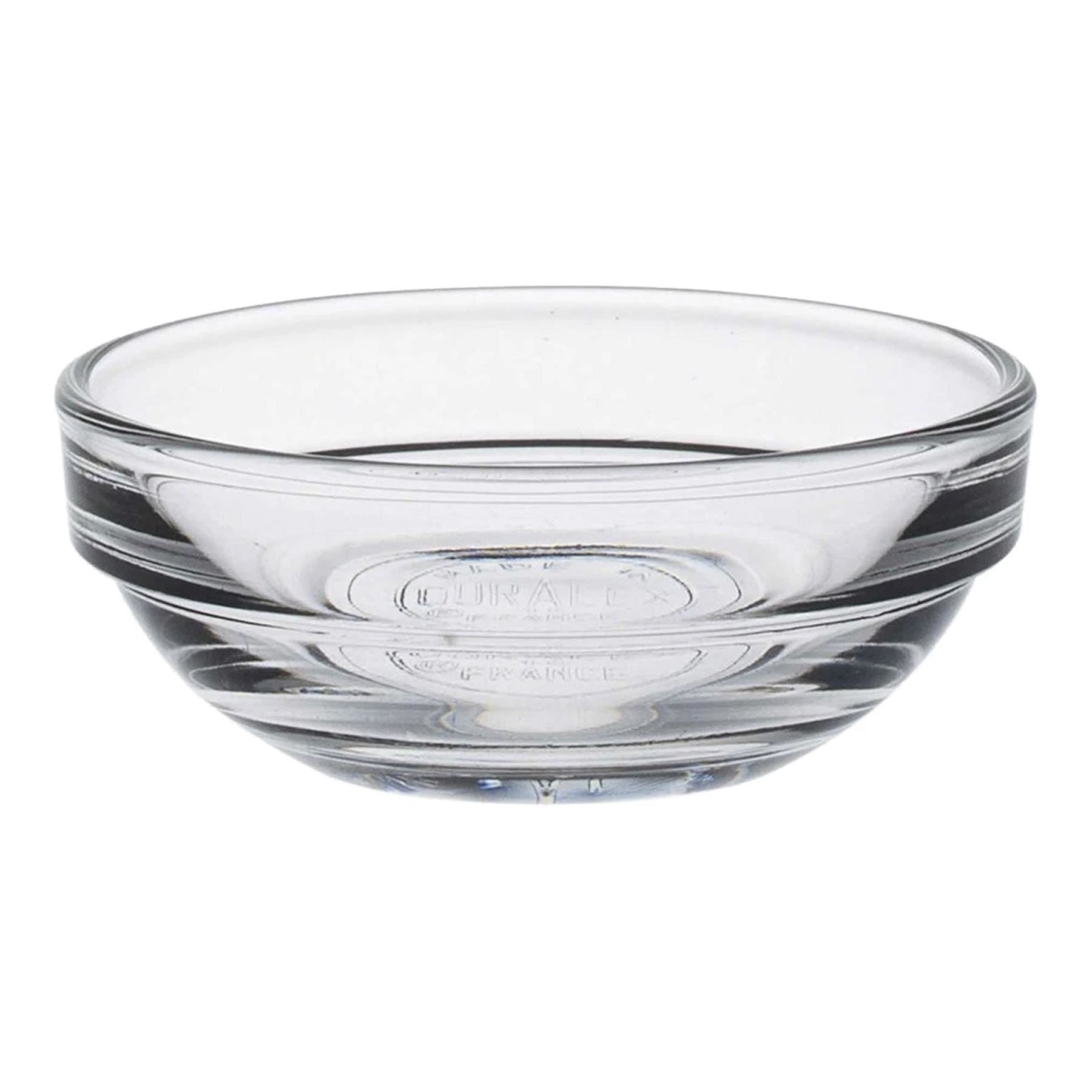 6cm Clear Lys Glass Nesting Mixing Bowl