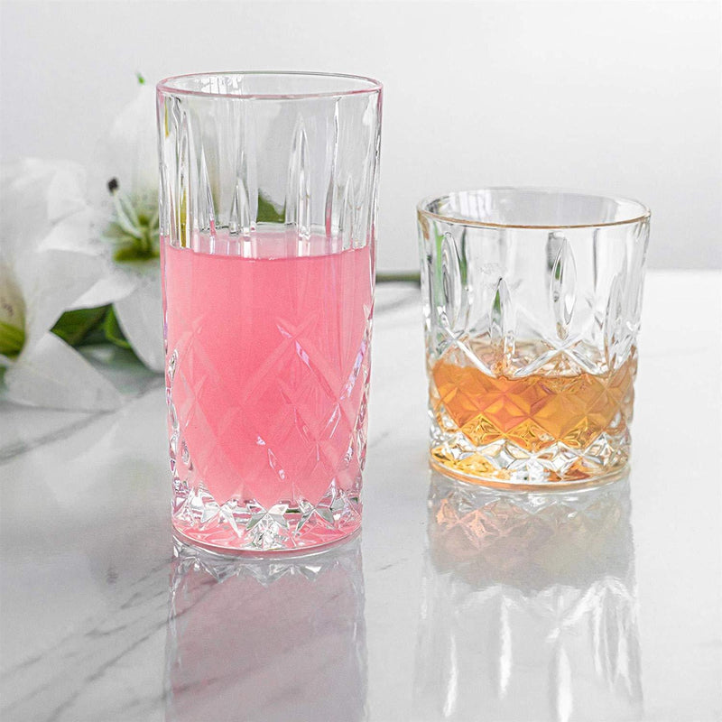 396ml Orchestra Highball Glasses - Pack of Six - By RCR Crystal
