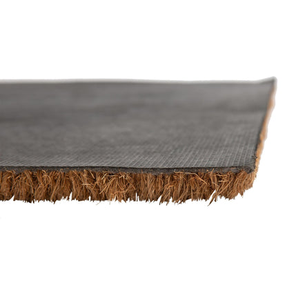 60cm x 20cm Brown Coir Step Door Mat