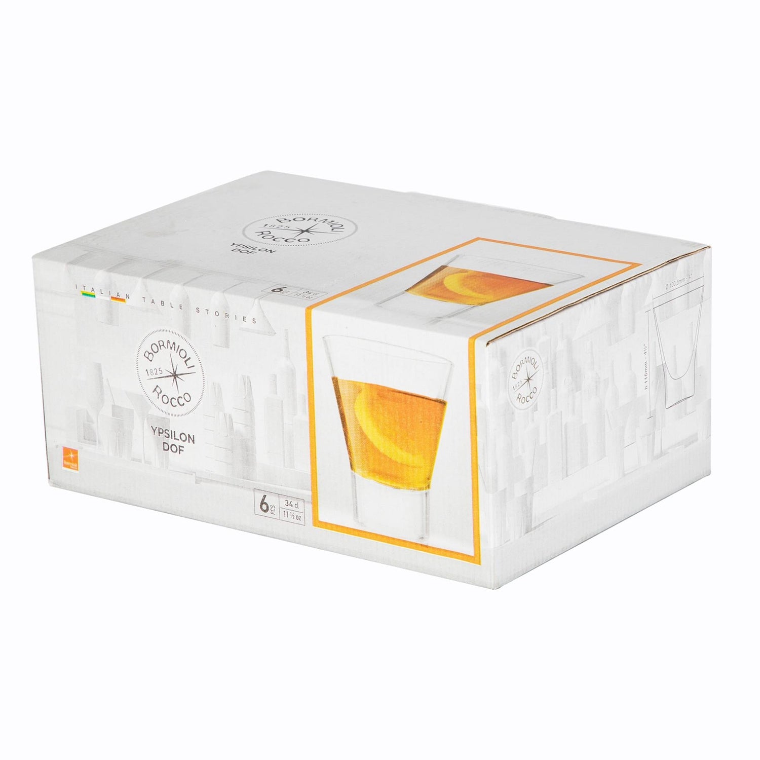 340ml Ypsilon Whisky Glasses - Pack of Six